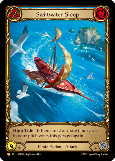 Swiftwater Sloop (Blue) (Treasure Pack)